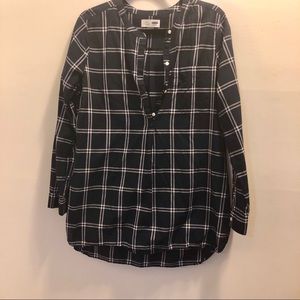 Old Navy Blue Tunic Sz L